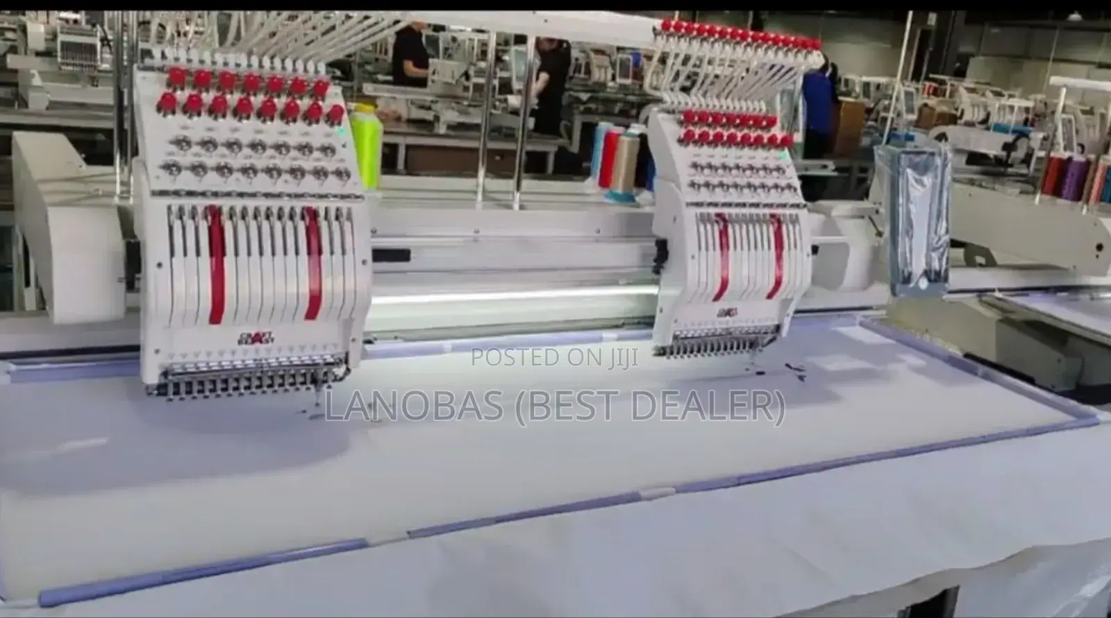 Two Head Largest Frame Monogram Machine