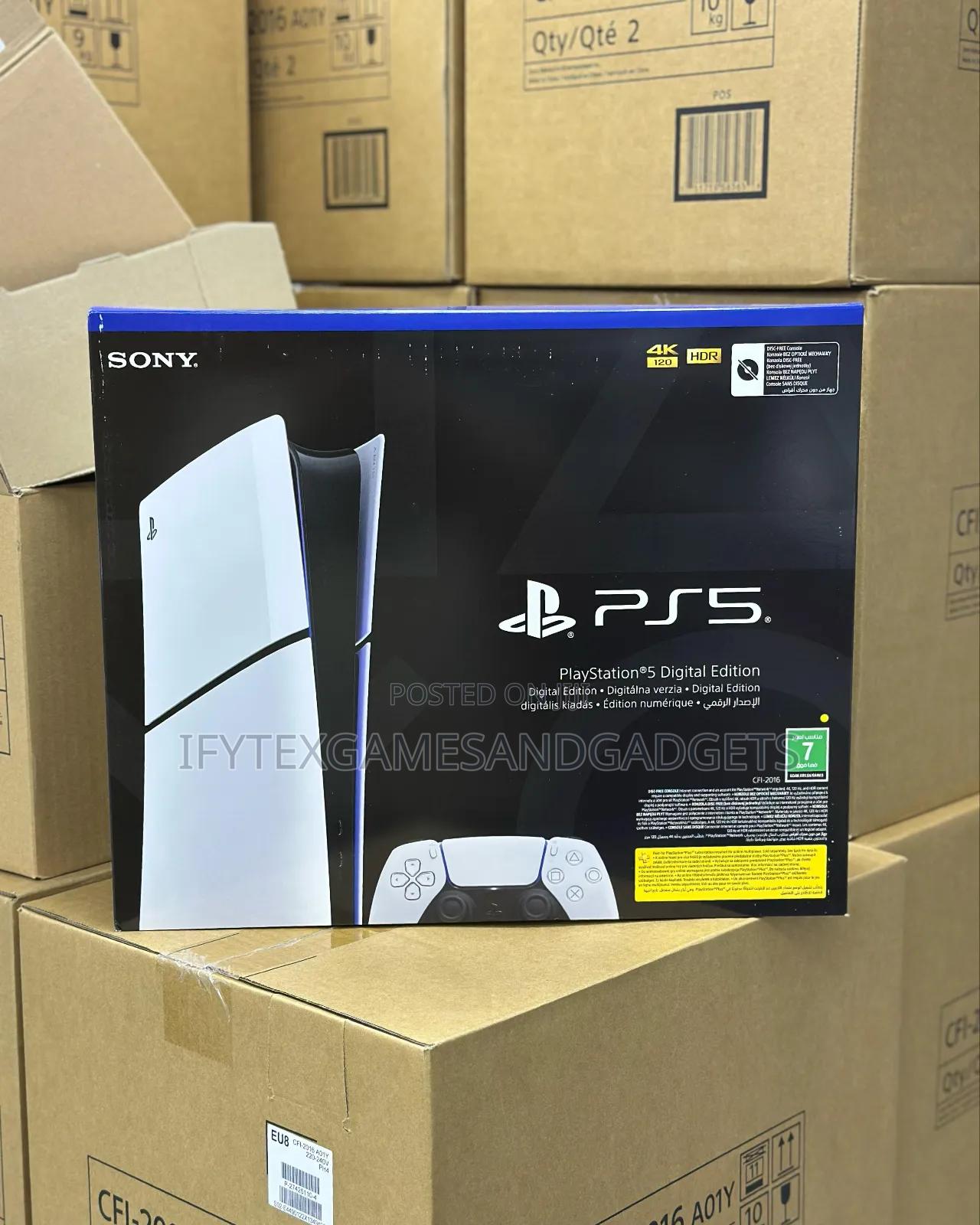New PlayStation 5 Slim , With Extra Pad , 12 Games Cooling Stand