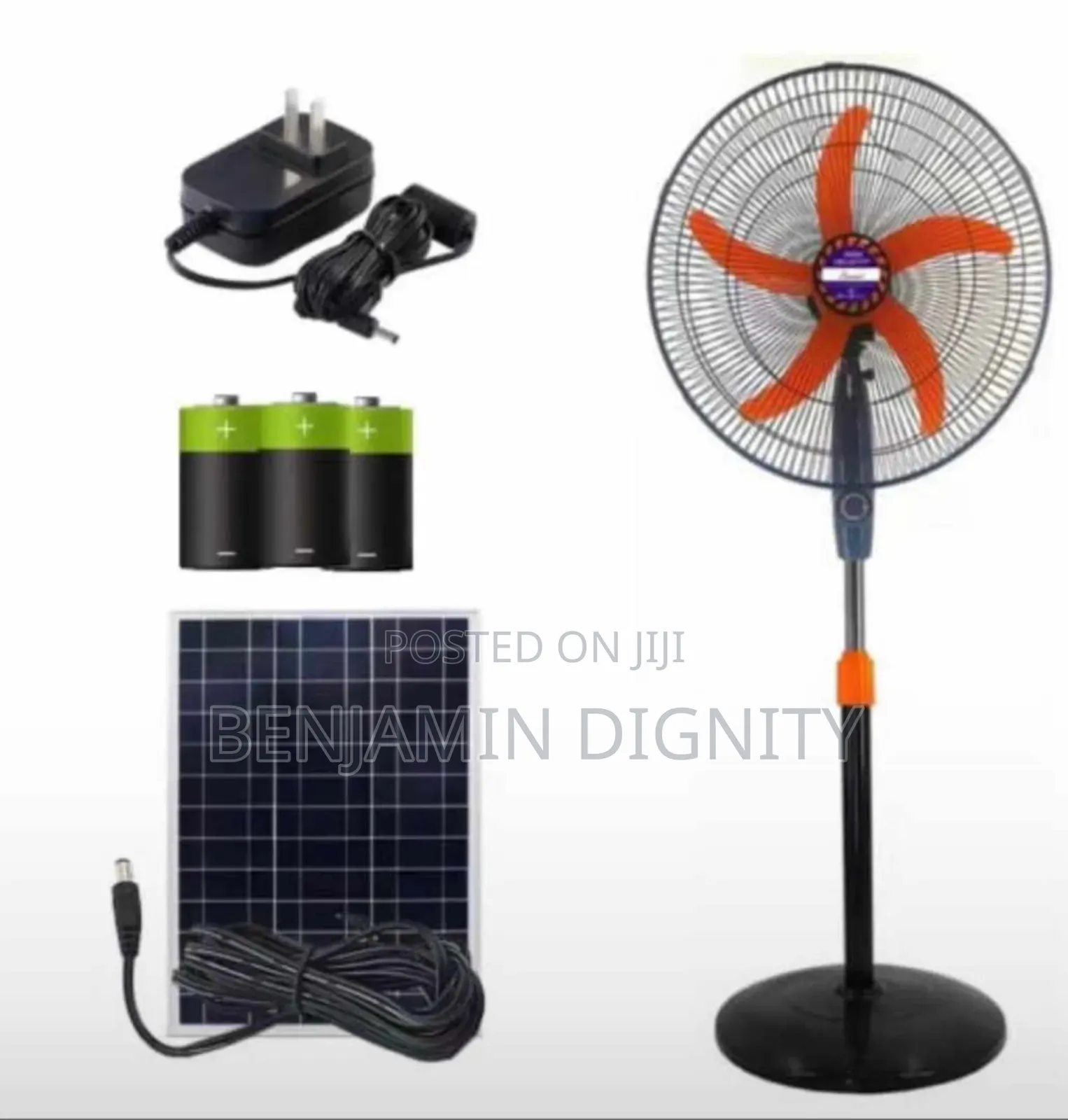 Solar Standing Fan