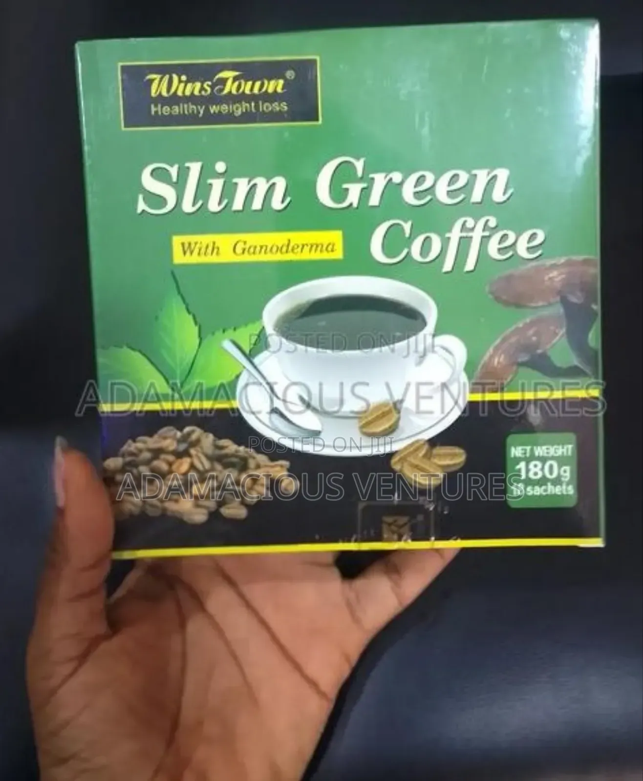 Slim Green Coffee With Gernoderma