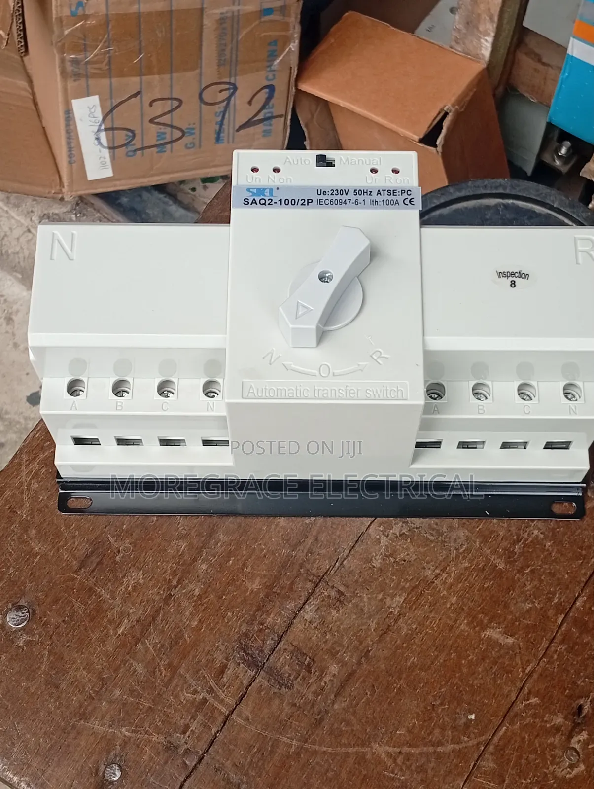 100a 3phase Automatic Change Over Switch