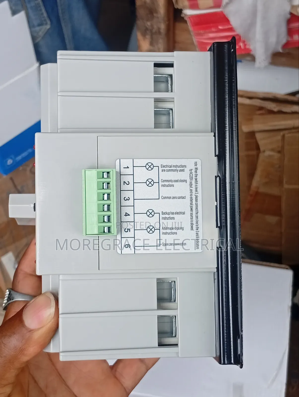 100a Single Phase Automatic Change Over Switch