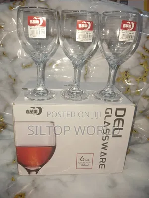 6pcs Glassware Wine Cups
