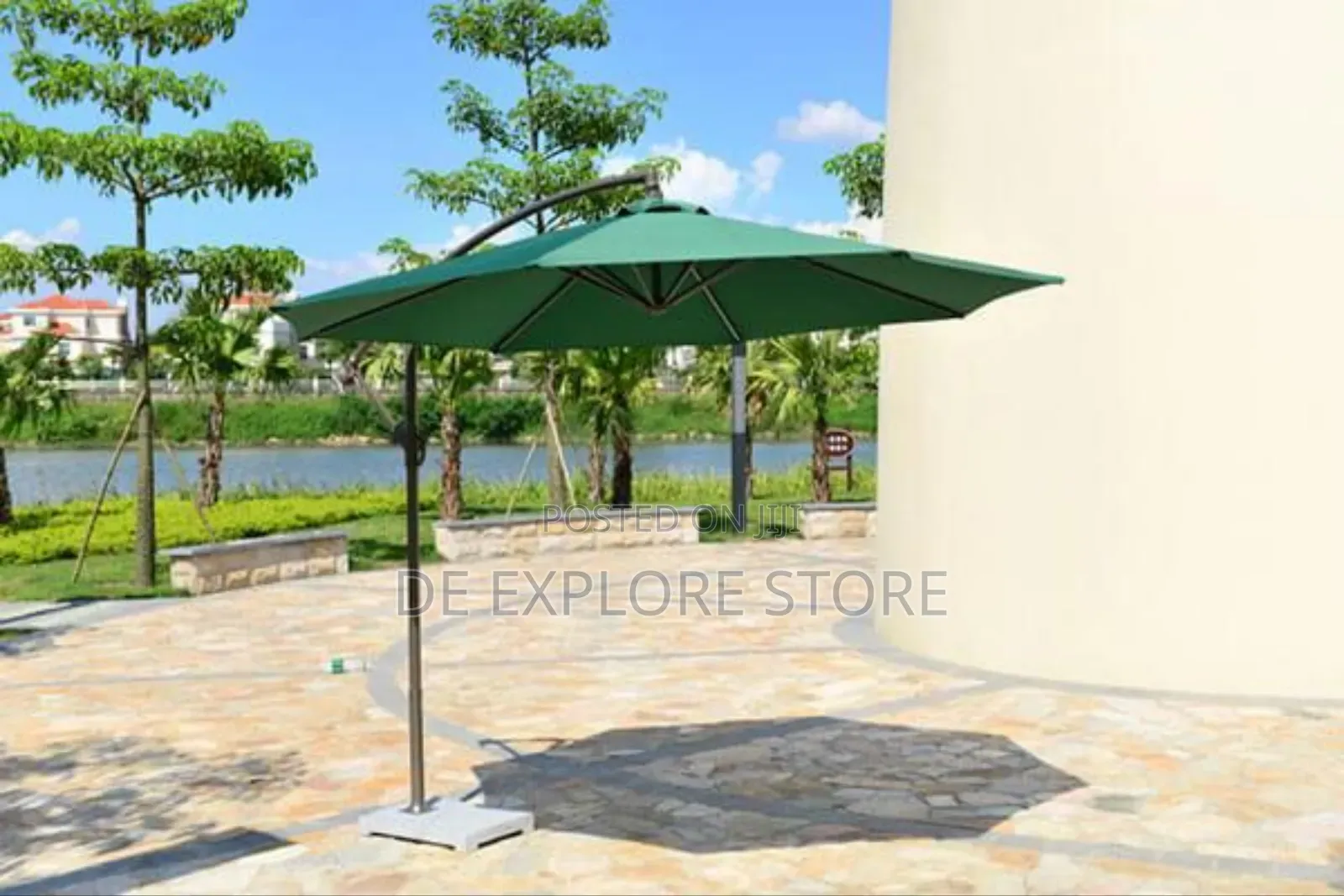 Green Color Foldable Umbrella