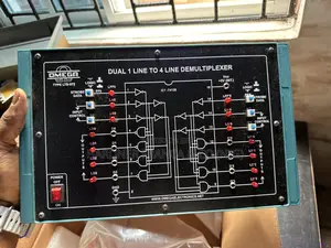 Dual 1 Line to 4 Line Demultiplexer Trainer