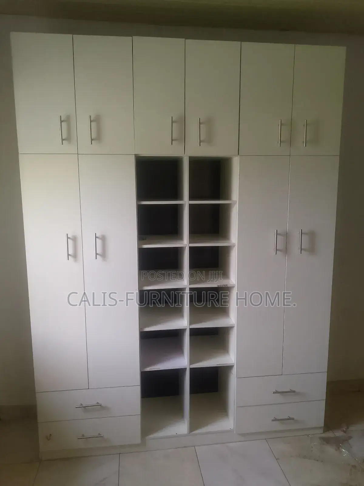 6ft X 8ft Wardrobe (White Color)
