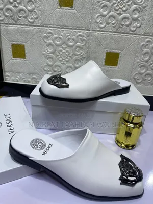 Pure Leather Versace Half Shoe