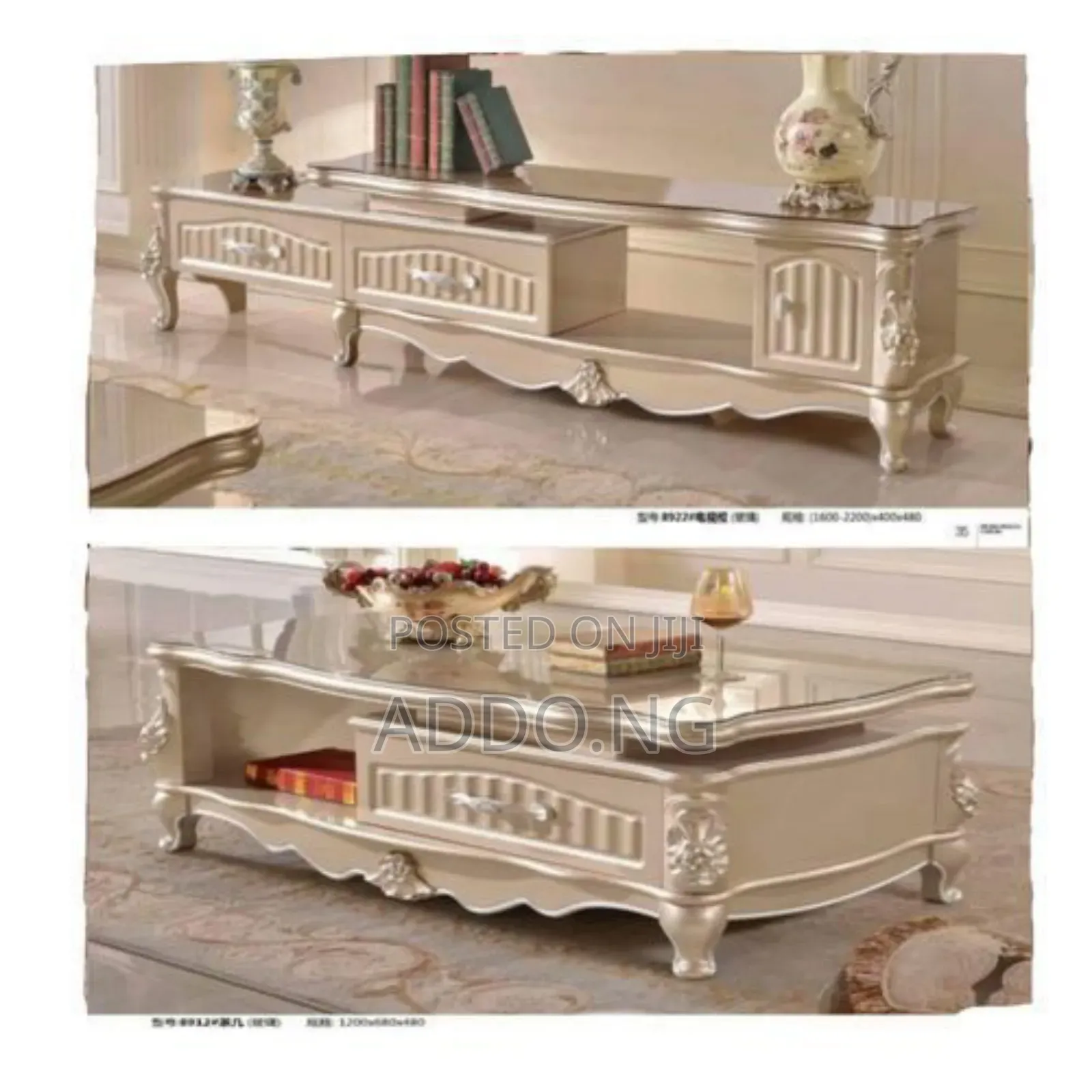 Royal Television Stand With Center Table