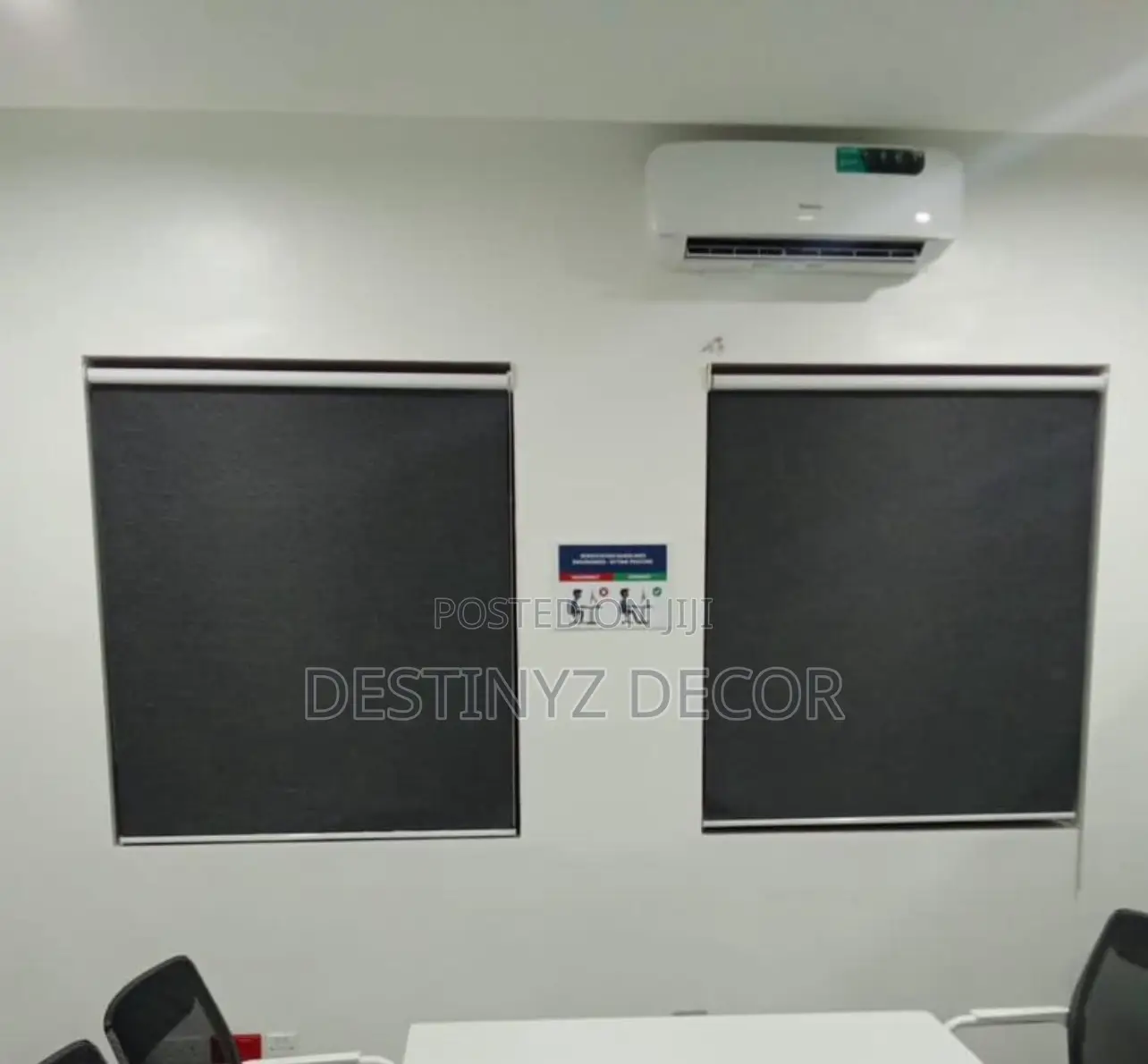 Blackout Grey Roller Window Blinds