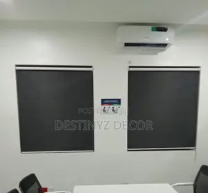 Blackout Grey Roller Window Blinds