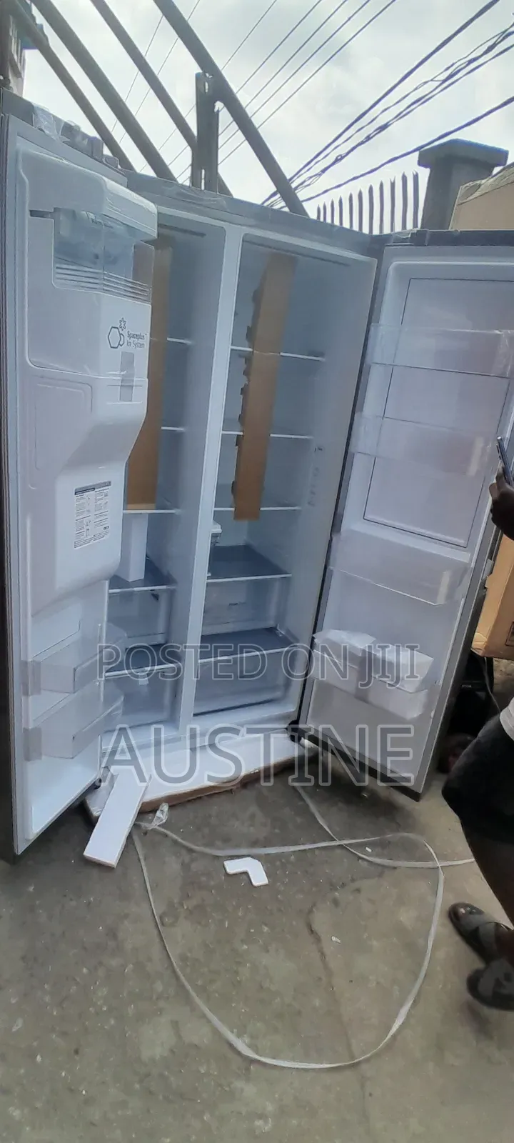 Brand New Lg Side-Side Refrigerator>547l>Dispenser>Silver>