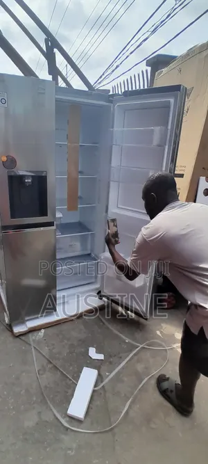 Brand New Lg Side-Side Refrigerator>547l>Dispenser>Silver>