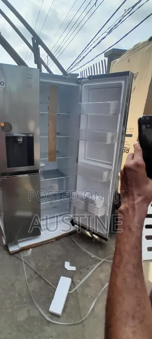 Brand New Lg Side-Side Refrigerator>547l>Dispenser>Silver>