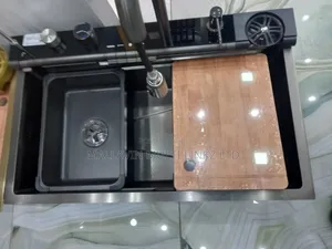 Sus304 Stainless Steel Multifunction Digital Kitchen Sink