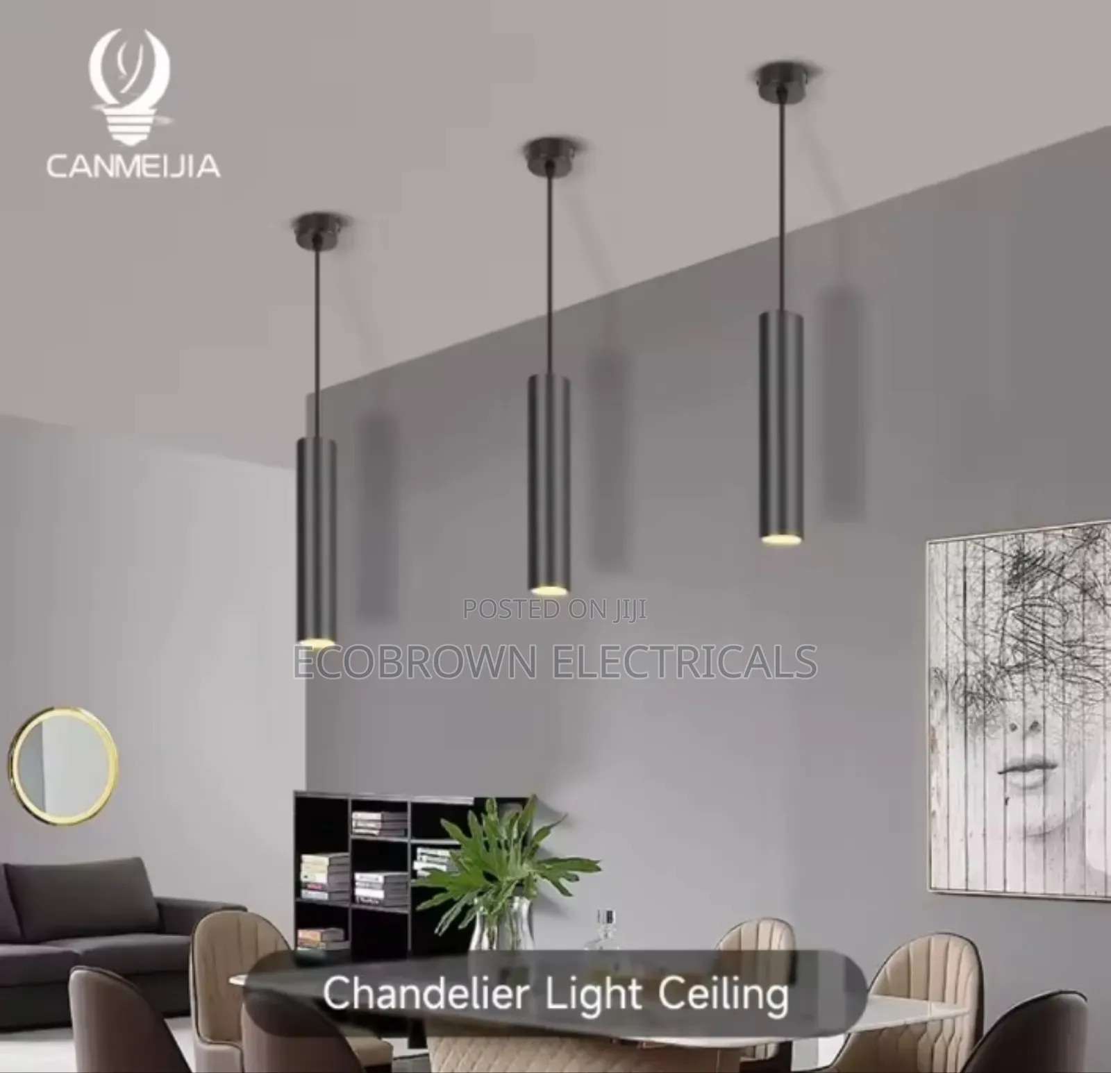 Single Drop Light for Reception and Waiting Space