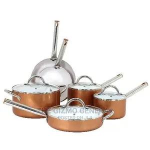 10pc Ceramic Non-Stick Cookware Set