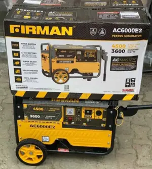 4.5kva of Original Firman Powerful Silent Generator Ac Maste