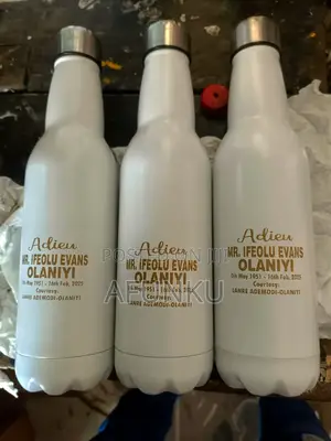Printing on Vacuum Water Flask