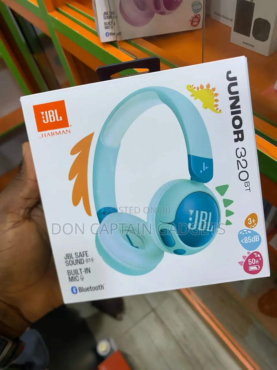 JBL Junior 320bt Bluetooth Kids Headband