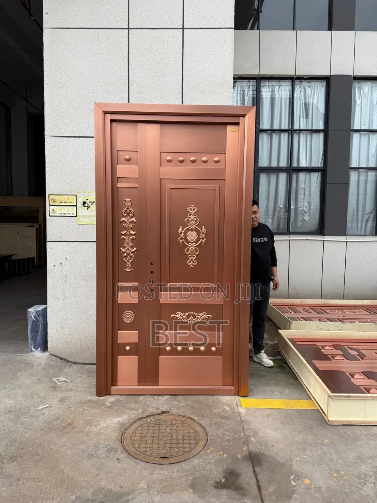 Heavy Duty Copper Security Door