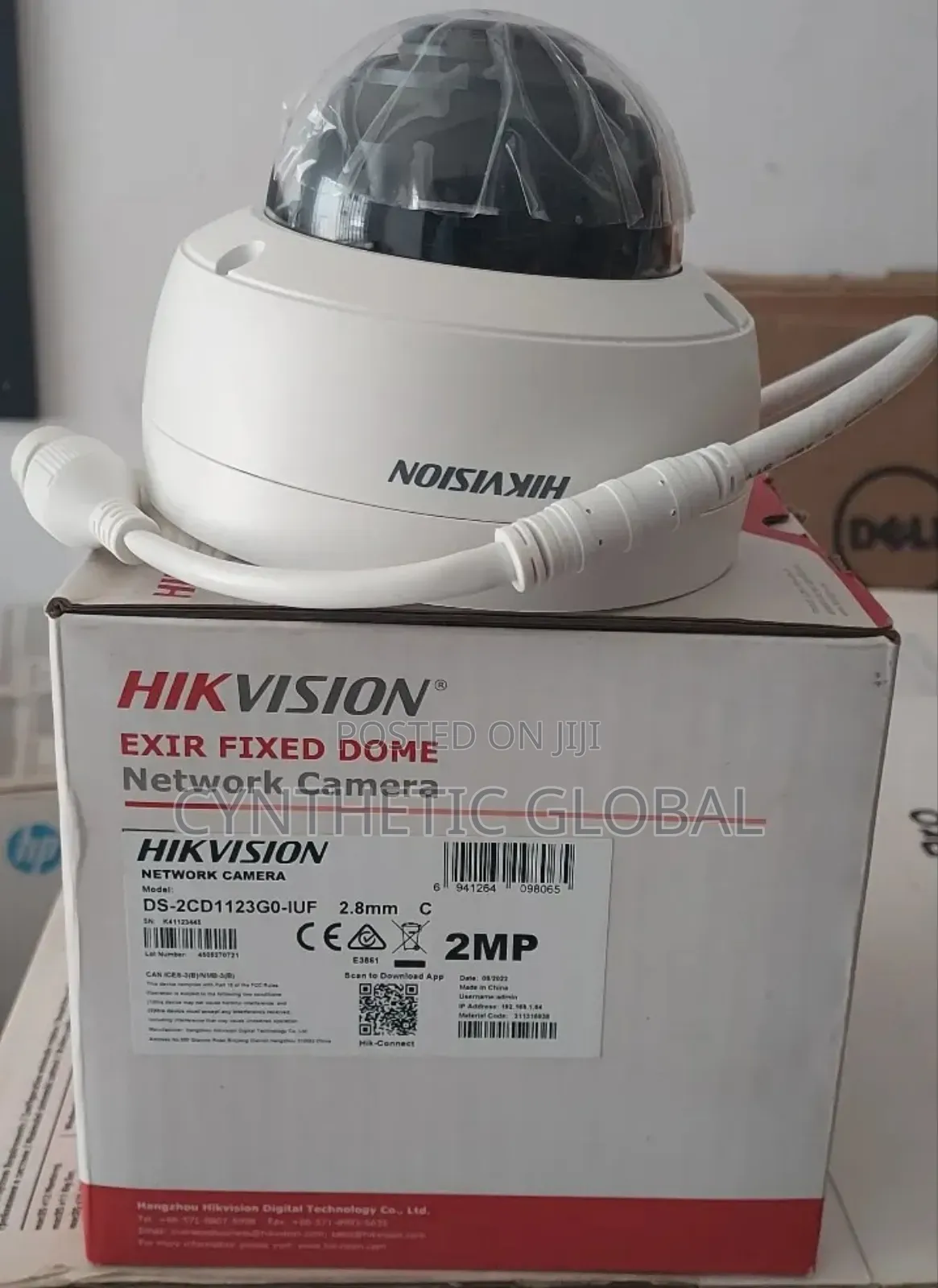 Ds_2cd1123go_iuf Hikvision 2mp Ip Dome Camera With Audio