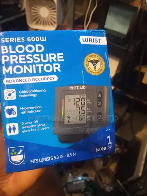 Rite Aid Series 600w Wrist Blood Pressure Monitor Advanced
