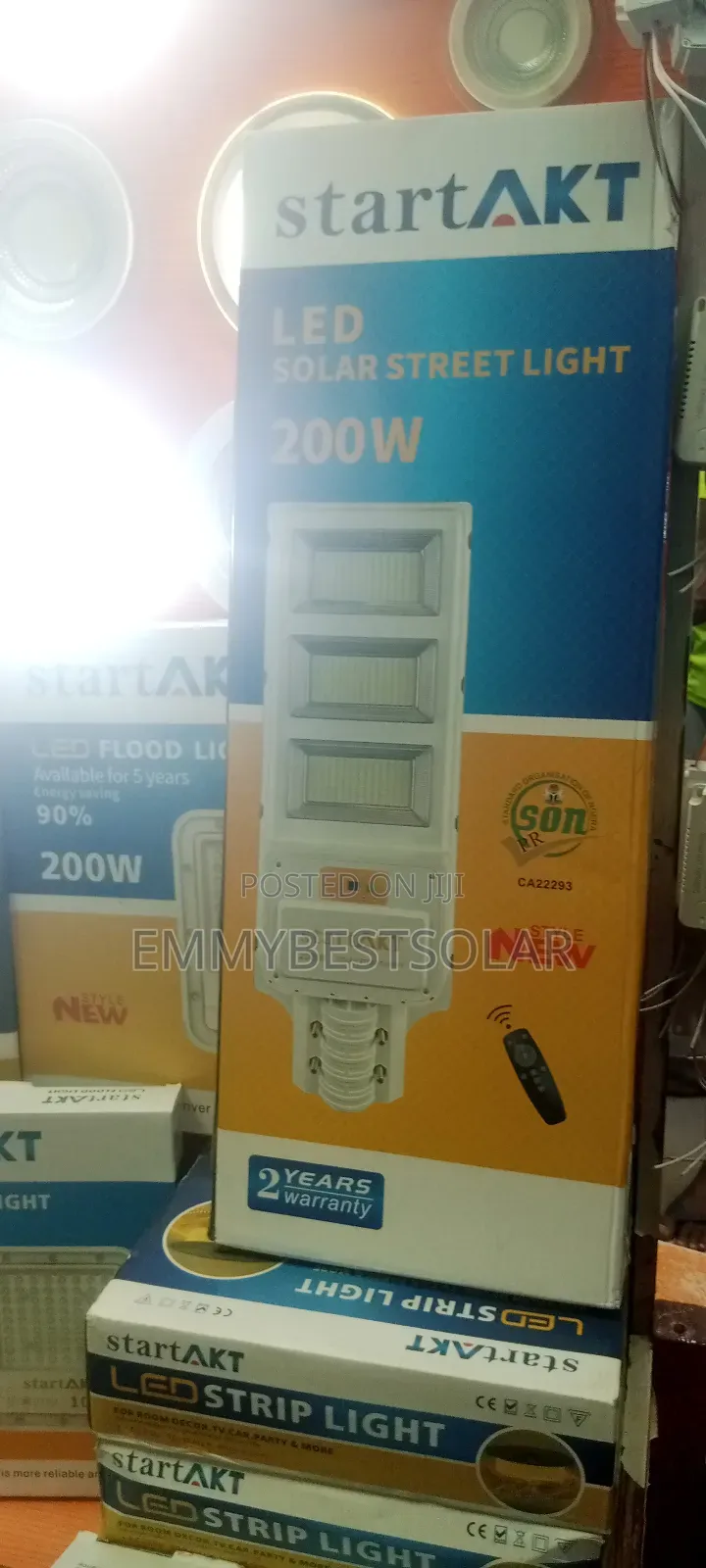 200w Star Akt All In One Solar Street Light