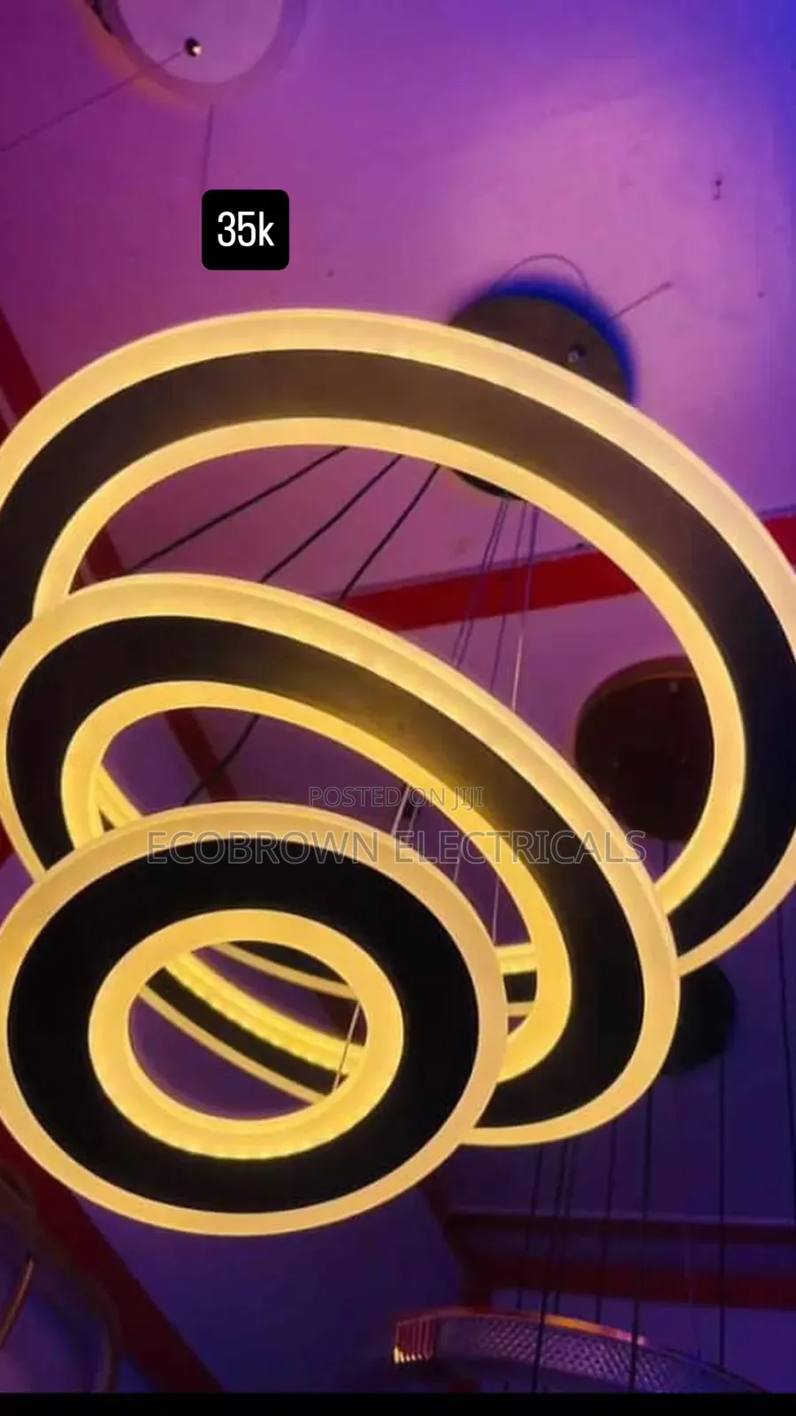 3 Ring Light Fittings