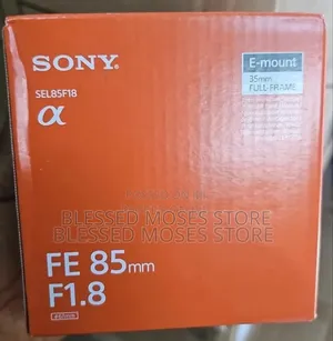Sony Lens 85mm F1.8