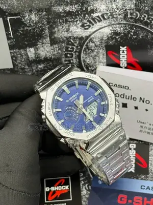 G-Shock Casio Quality Luxury Men Chain Strap Wristwatch