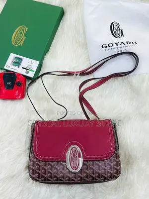 Goyard Quality Luxury Men Genuine Leather Bag