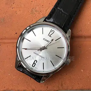 Authentic Quality Luxury Casio Genuine Leather Wristwatch