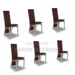 Dinning Leather Comfort Chairs- 6 Pieces