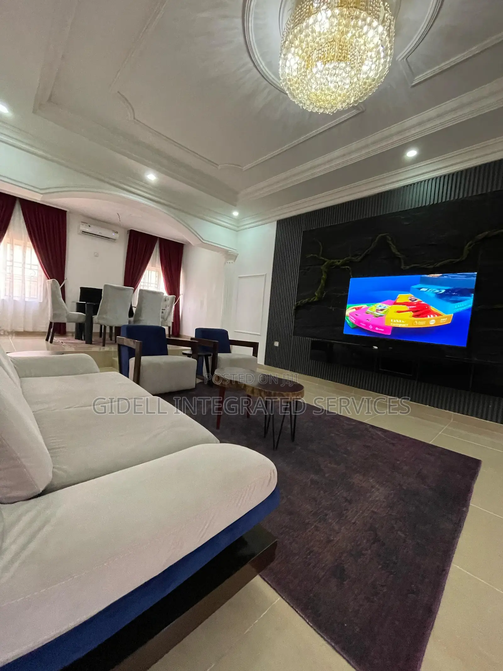 Furnished 3bdrm House in Wuse 2 for rent
