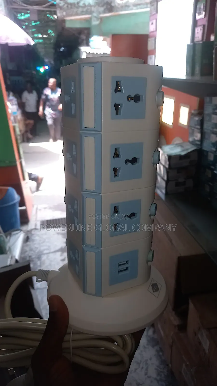 Standing Extension Socket for Homes/ Restaurants/ Offices