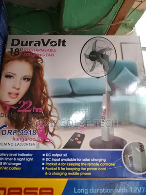 18inches Rechargeable Standing Fan