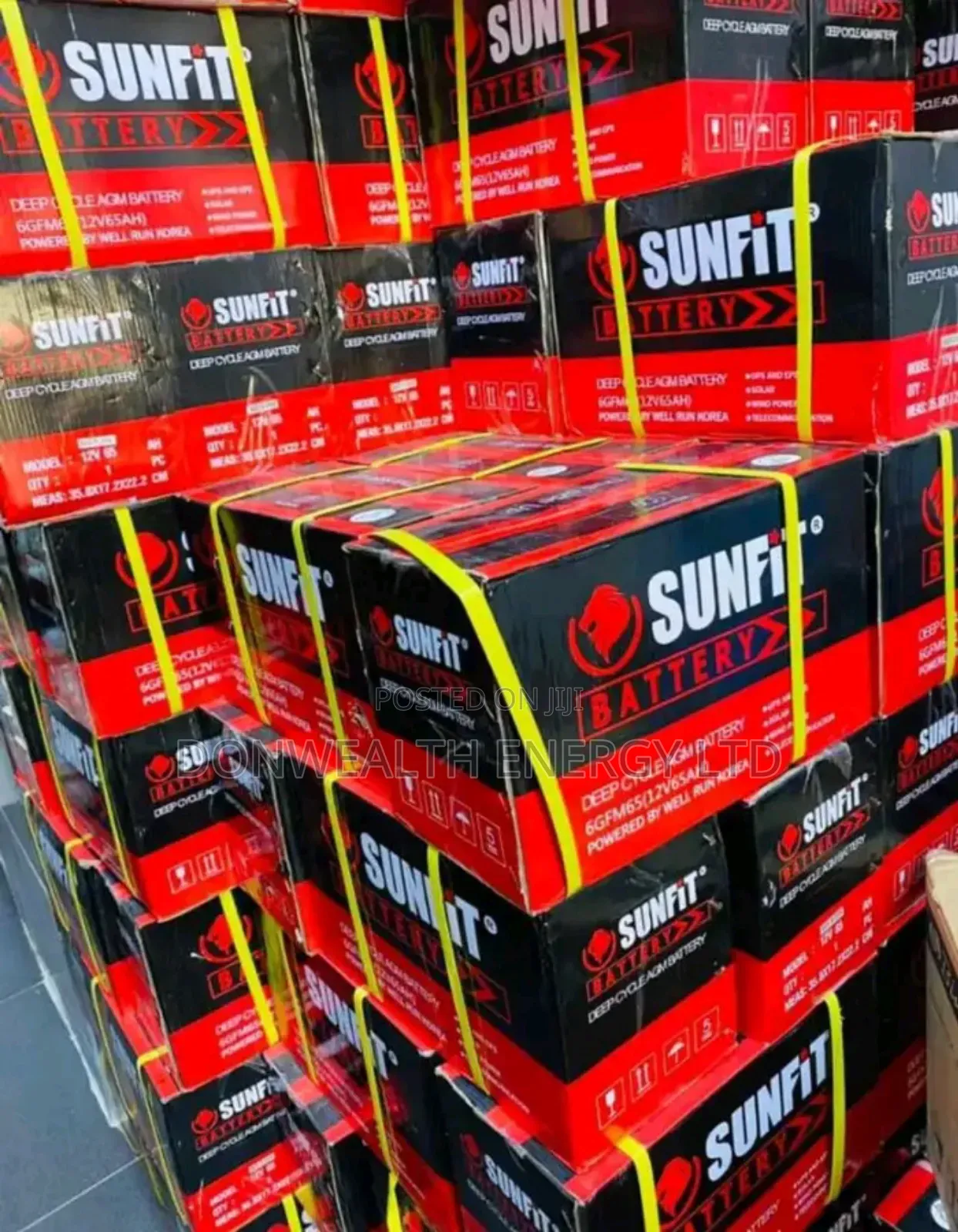 100ahm Sunfit Deep Circle Battery
