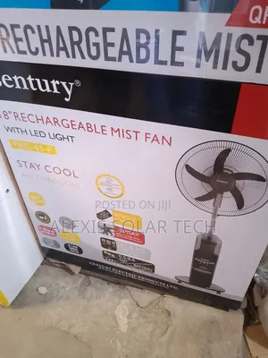 Century 18inches Rechargeable Mist Fan