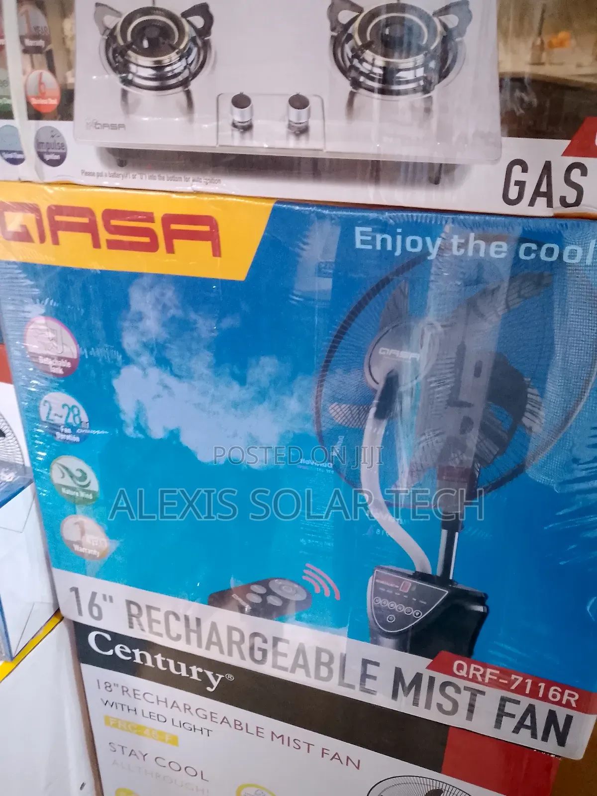 Rechargeable Mist Fan