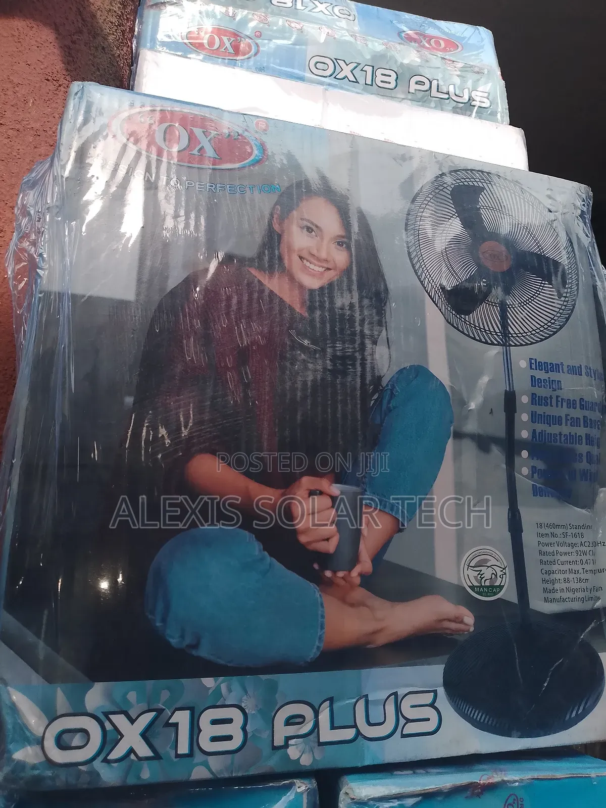 Ox Standing Fan