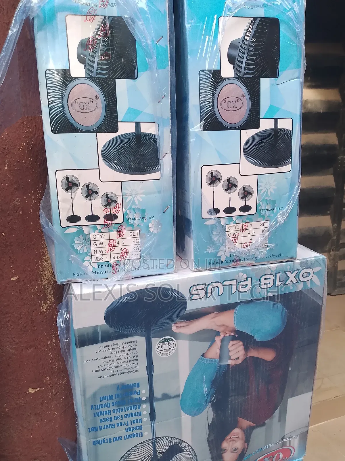 Ox Standing Fan