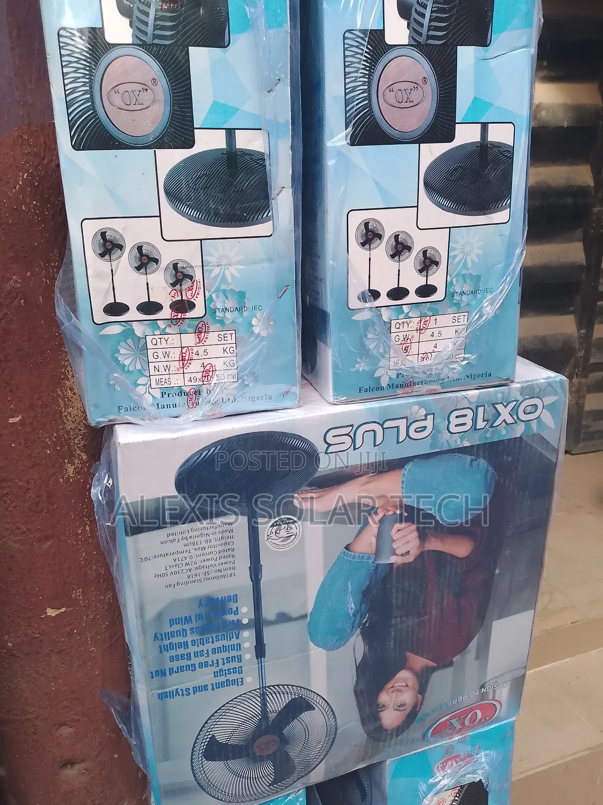 Ox Standing Fan