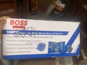 168pcs Metal Tools Set With Metal Box