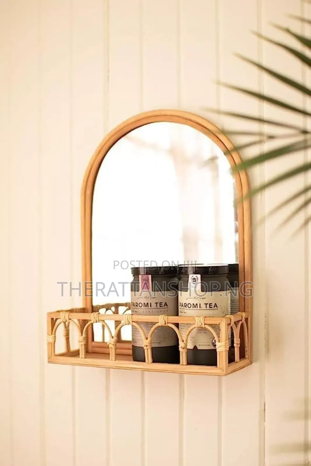 Hand Woven, Cane Crafted Wall Accent Mirrors