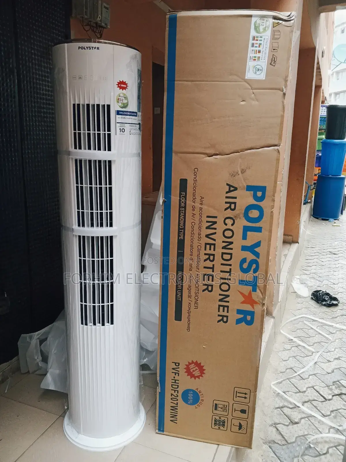 Polystar 2.0hp Inverter Curved Ac.