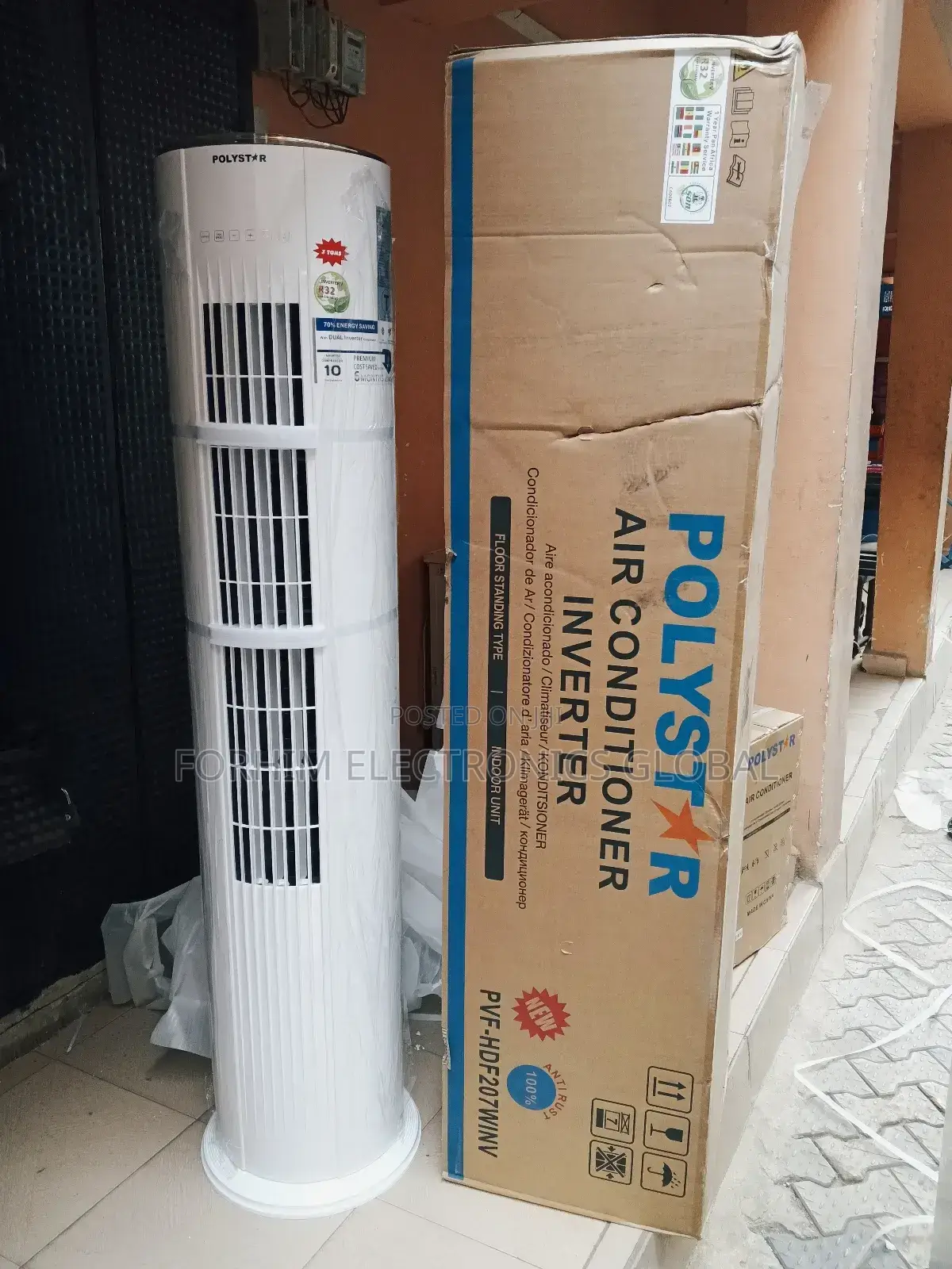 Polystar 2.0hp Inverter Curved Ac.