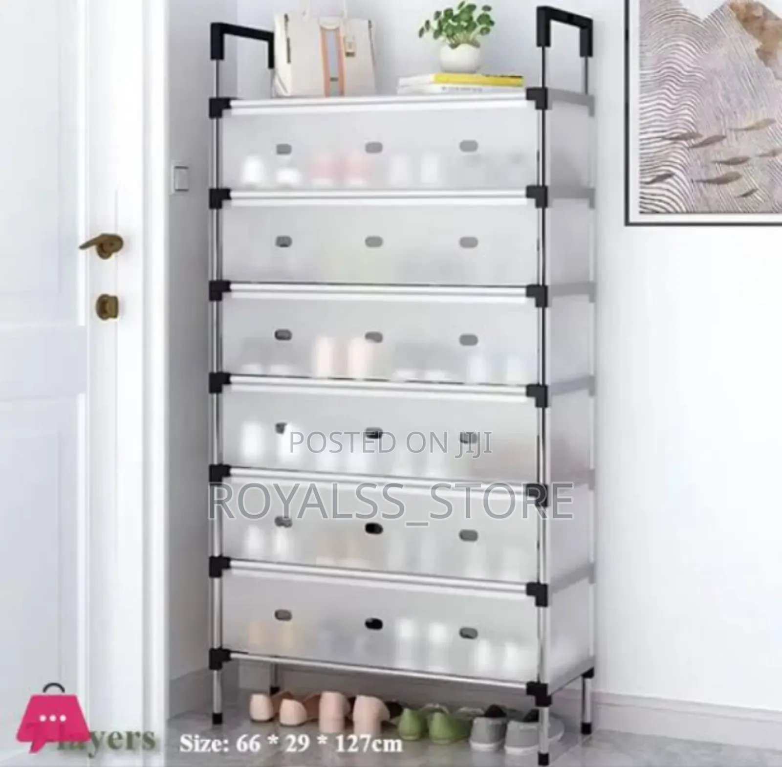 Multifunction Shoe Rack With Cover