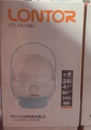 Lontor Rechargeable Led Light Camp Lantern Lamp CTL-Ol149u