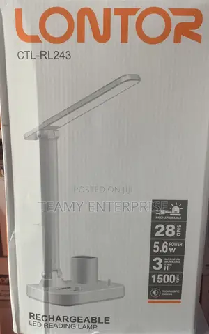 Lontor Rechargeable Led Reading Lamp Light CTL-Rl243