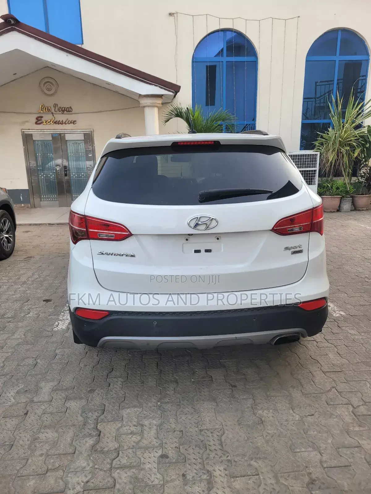 Hyundai Santa Fe 2015 White